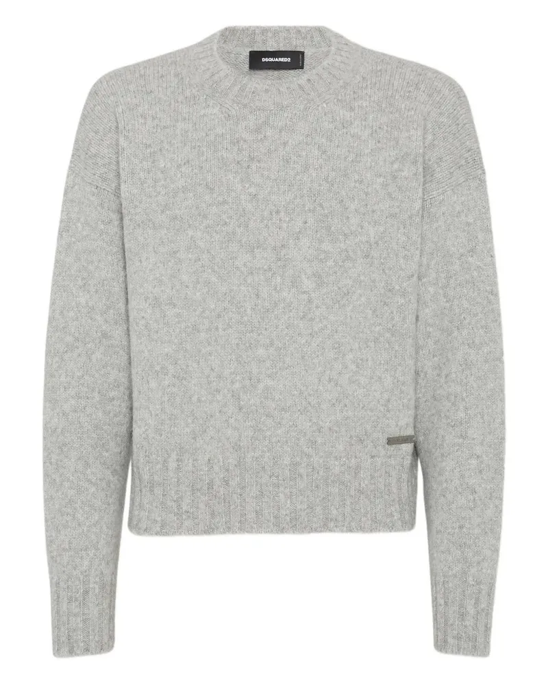 Dsquared2 Knit Sweater Gray