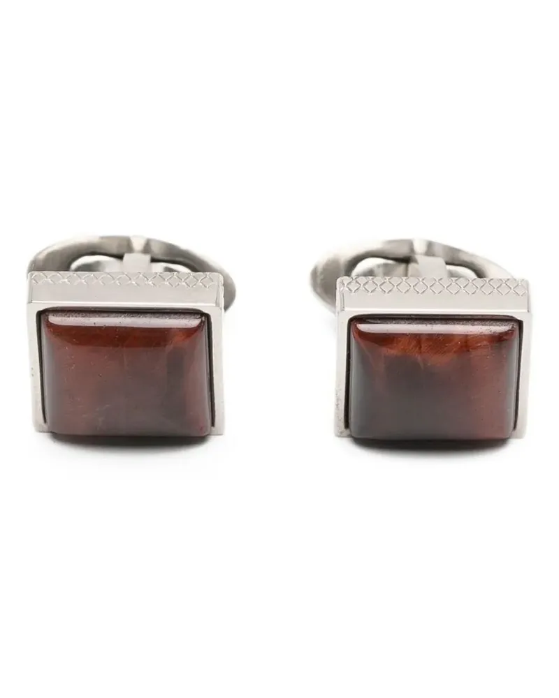 Tateossian Titanium Classic" Cufflinks Metallic
