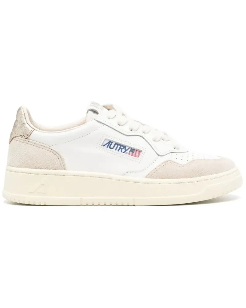 AUTRY Medalist Low" Suede Sneakers White