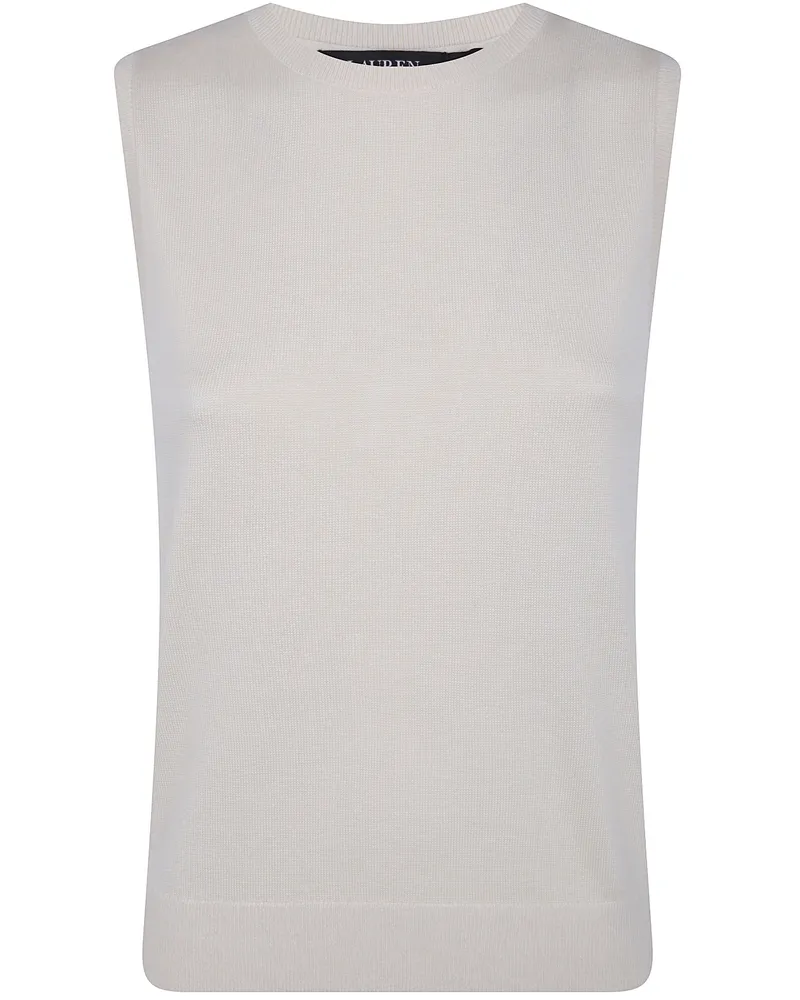 Ralph Lauren Sweater Sleeveless Pullover White