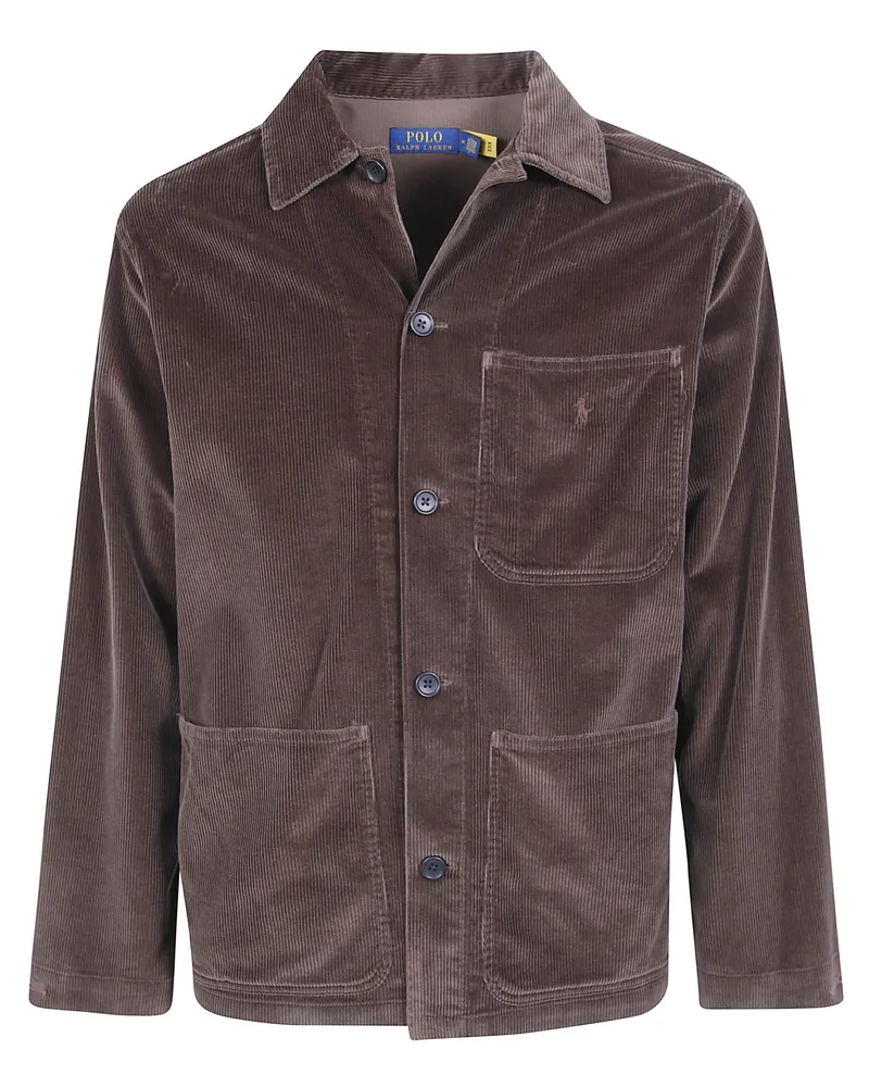 Ralph Lauren Sport Shirt "Woven Sport Shirt Brown