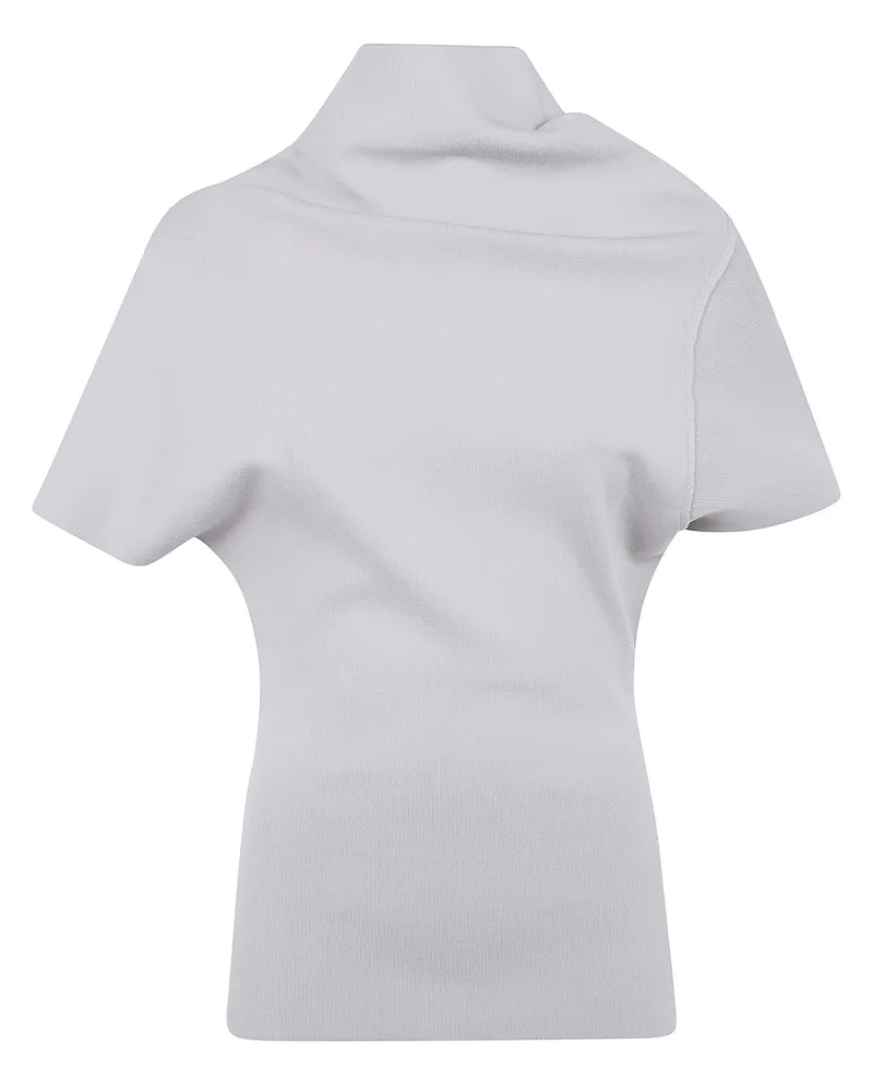 Rick Owens Draped" Top Gray