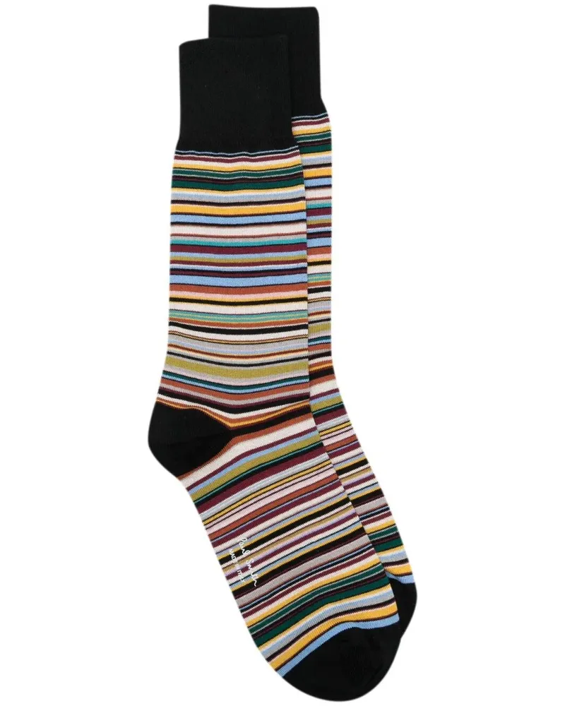 Paul Smith Men Sock Signature Strp Multi