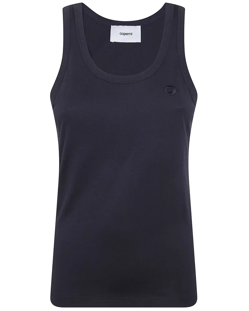 COPERNI Lightweight Logo Tank Top Black
