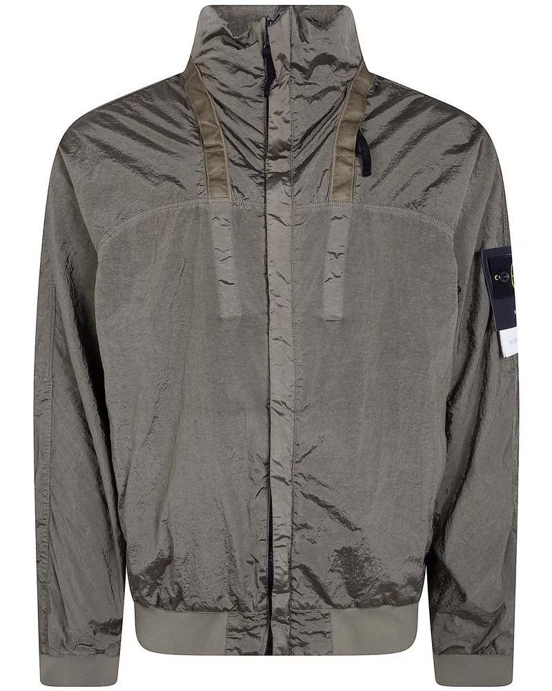 Stone Island Bomber" Jacket Green