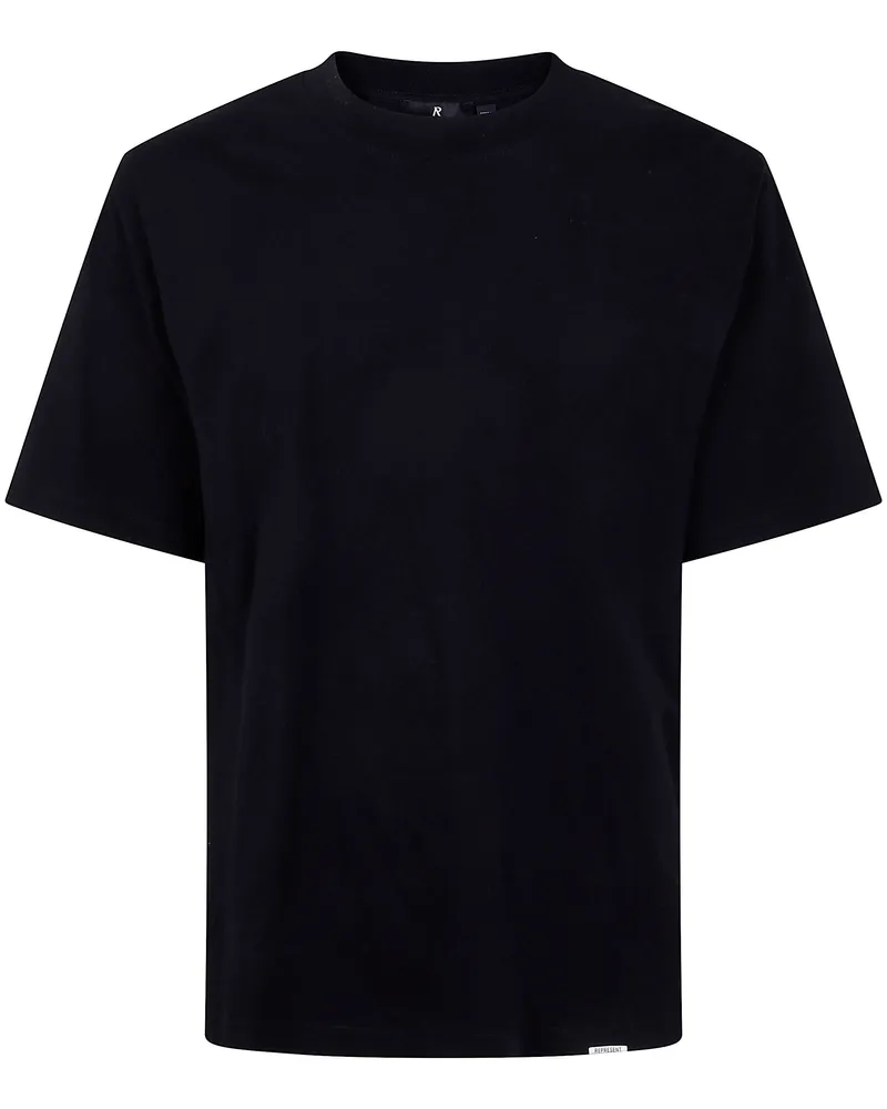 REPRESENT Initial Oversized" T-Shirt Black
