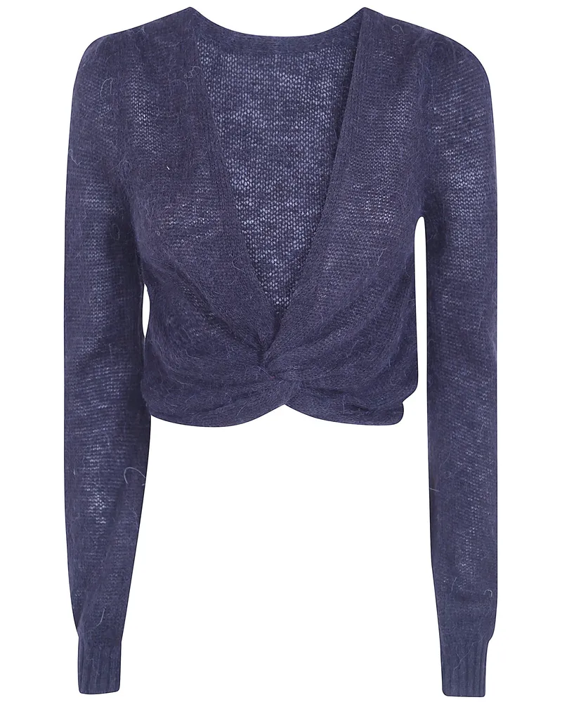 Twin-Set Sweater V Neck "262Tp3153 Black