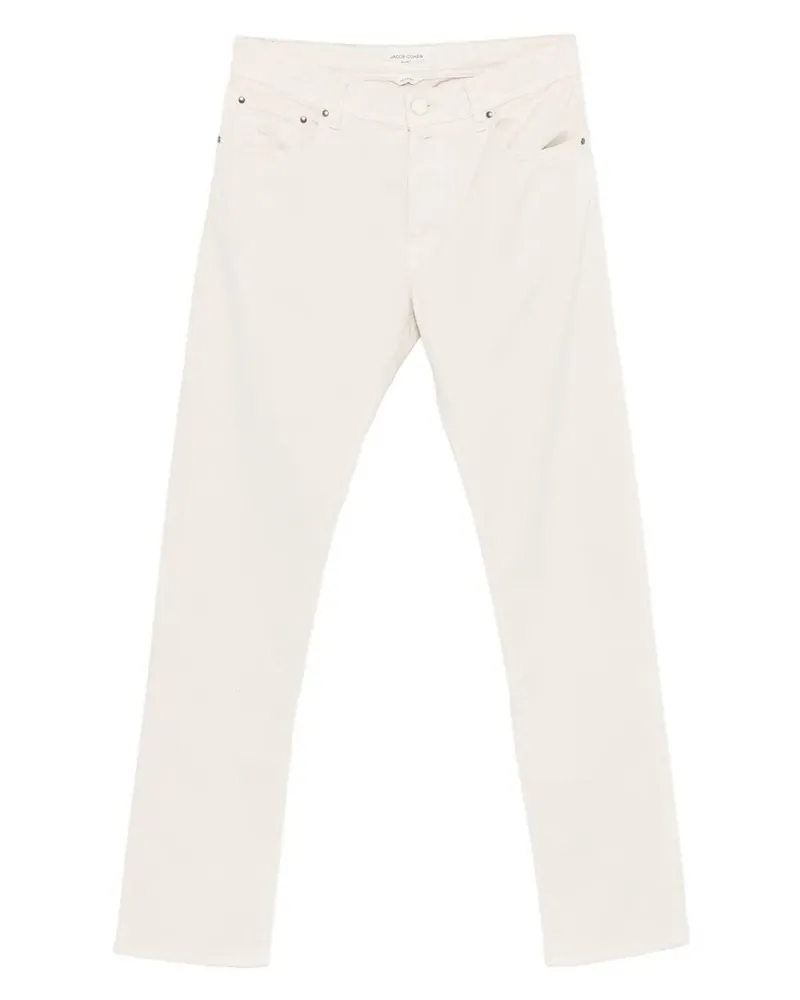 Jacob Cohën Pant 5 Pockets Slim Fit Bard Tr" Trousers Gray