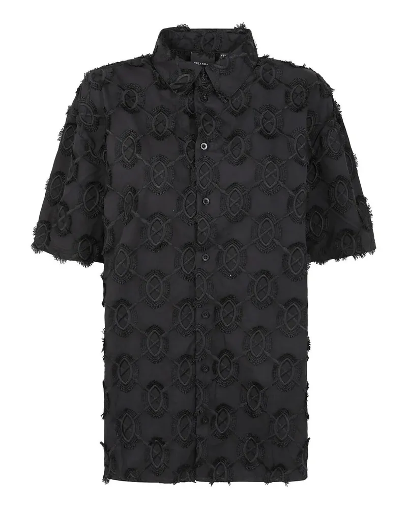 Daily Paper Trophy Shield Ss Shirt Black