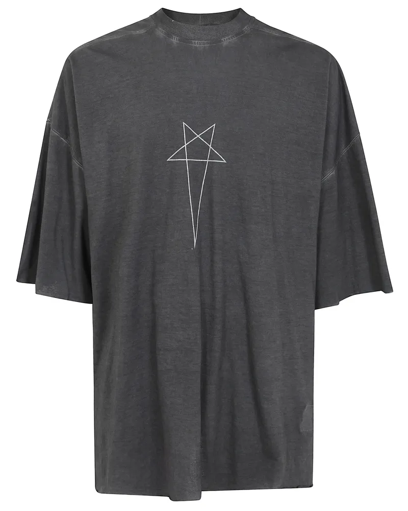 DRKSHDW by Rick Owens T-Shirt Faded "Tommy Black