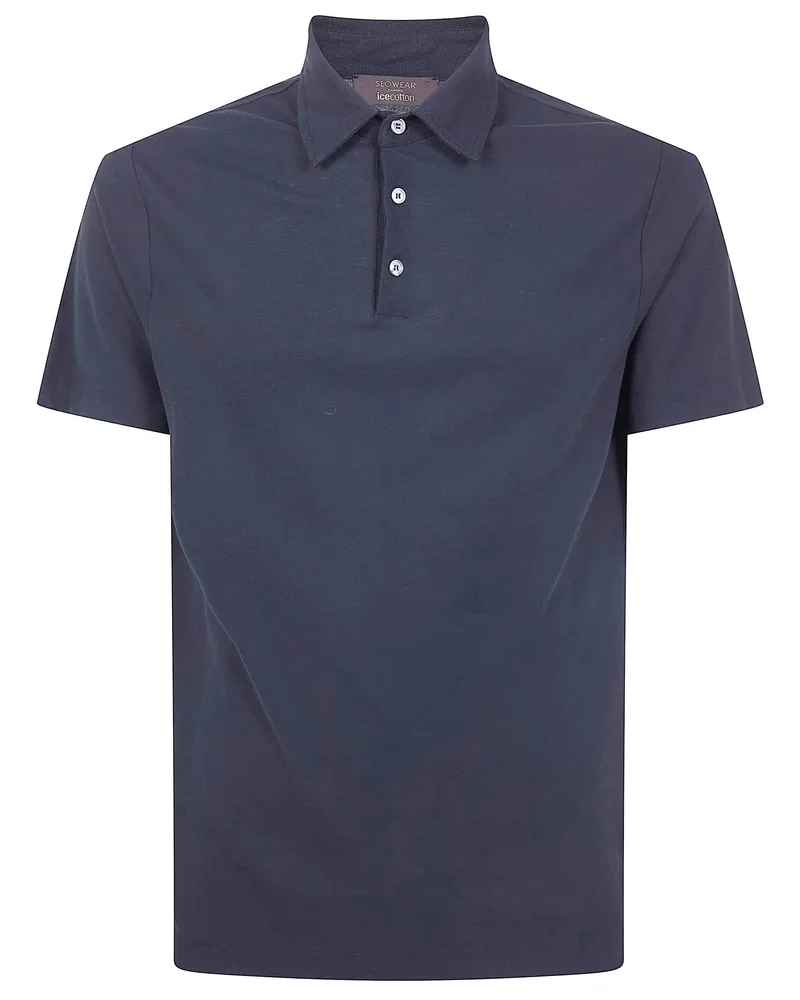 Zanone Short Sleeves Polo Shirt Black