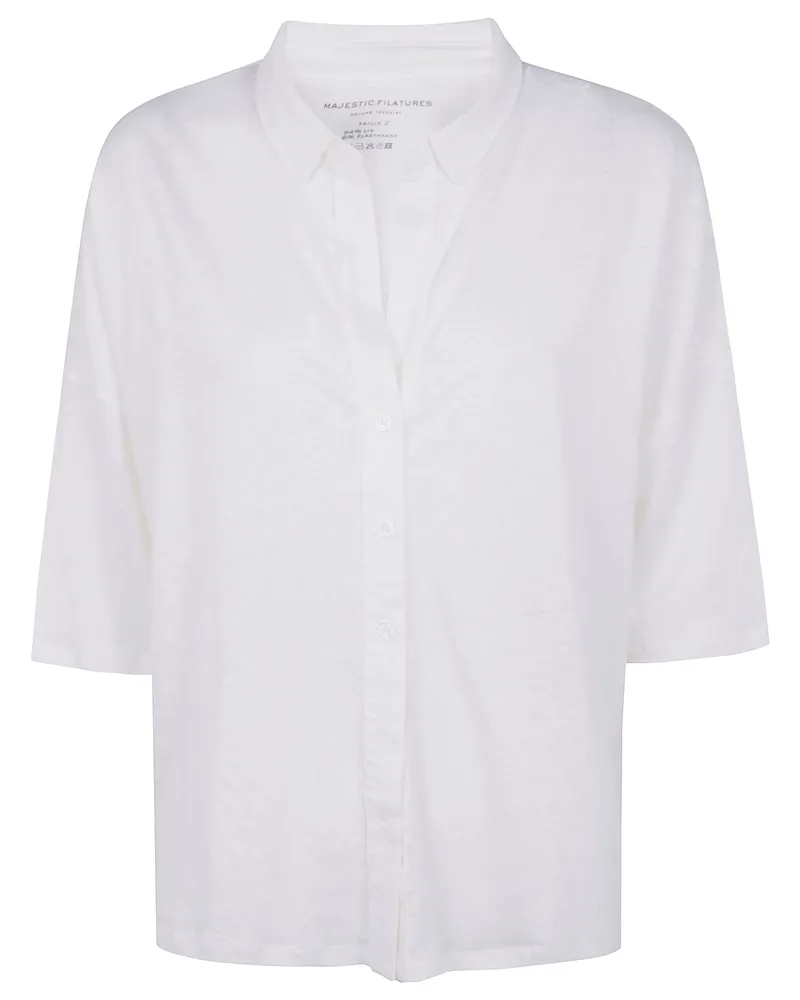 Majestic Shirt C. Cour White