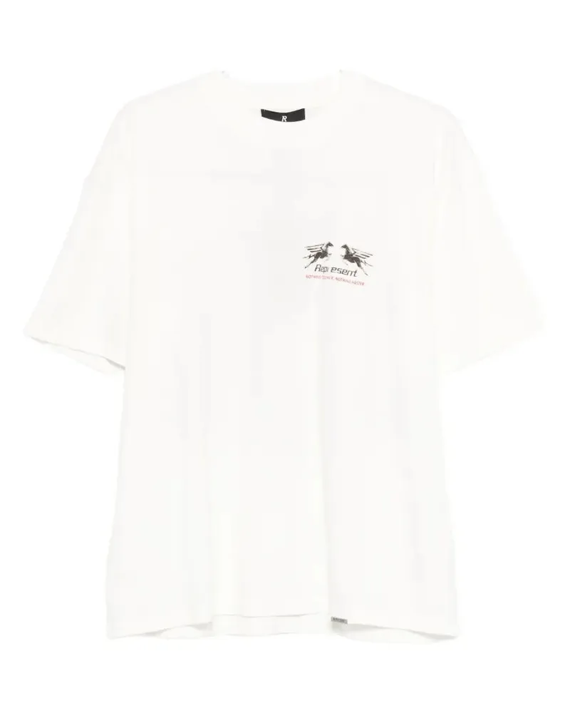 REPRESENT 24 Hour Service T-Shirt White