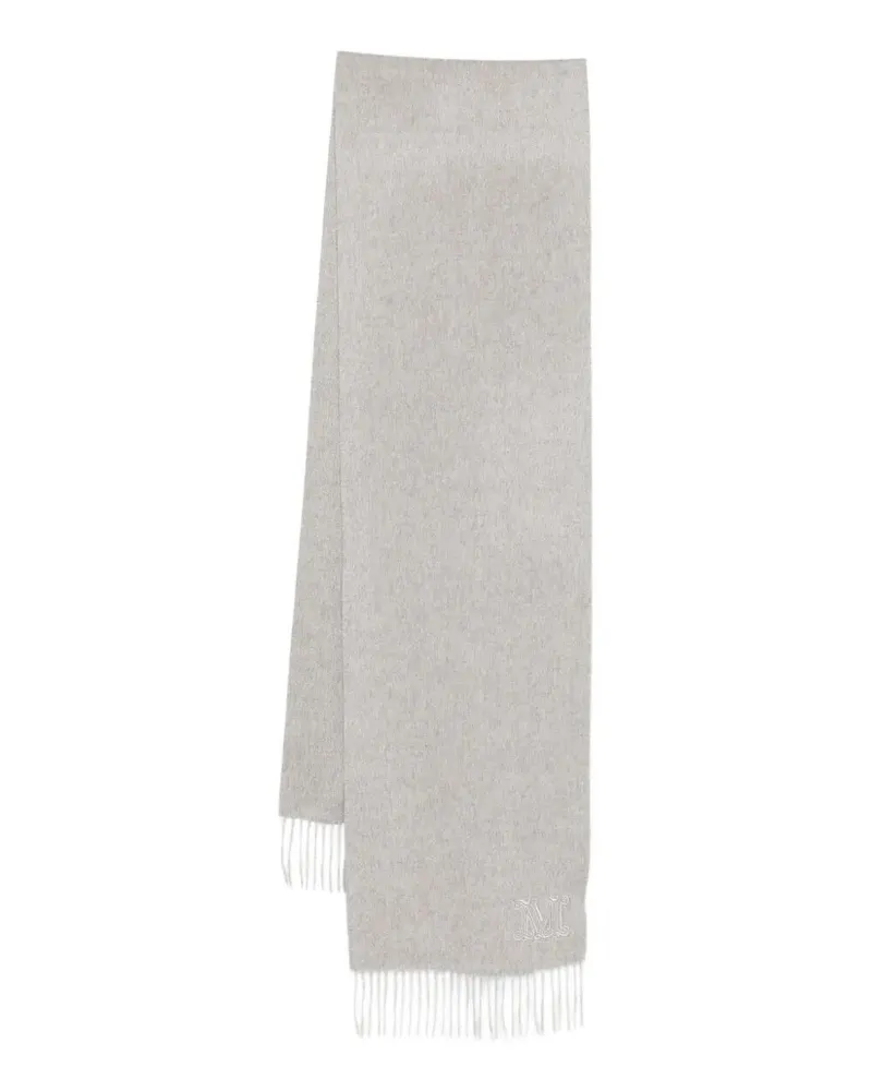 Max Mara Wadalia" Classic Scarf Gray
