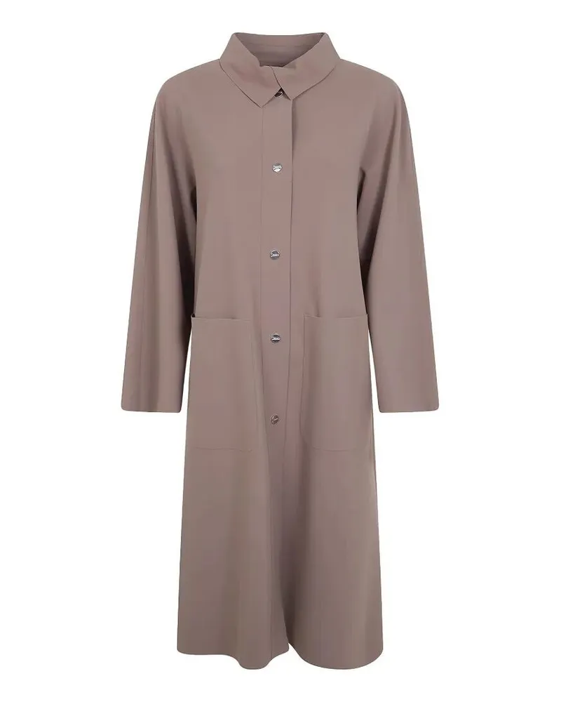 Herno Midi Coat Gray