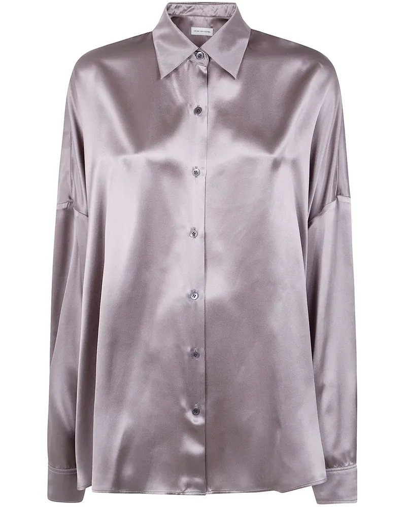Dries van Noten Casia" Oversized Shirt Gray