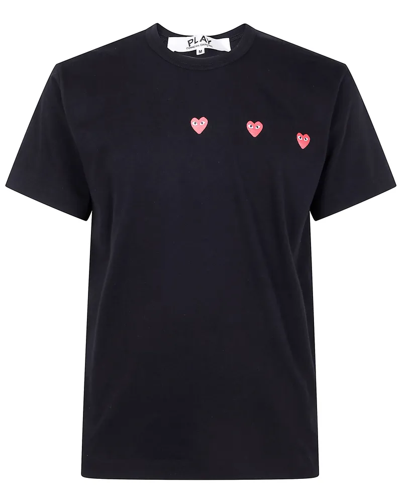 Comme des Garçons Logo Print" T-Shirt Black