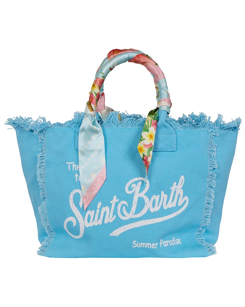 MC2 Saint Barth Borsa Tote "Vanity Foulard Blue