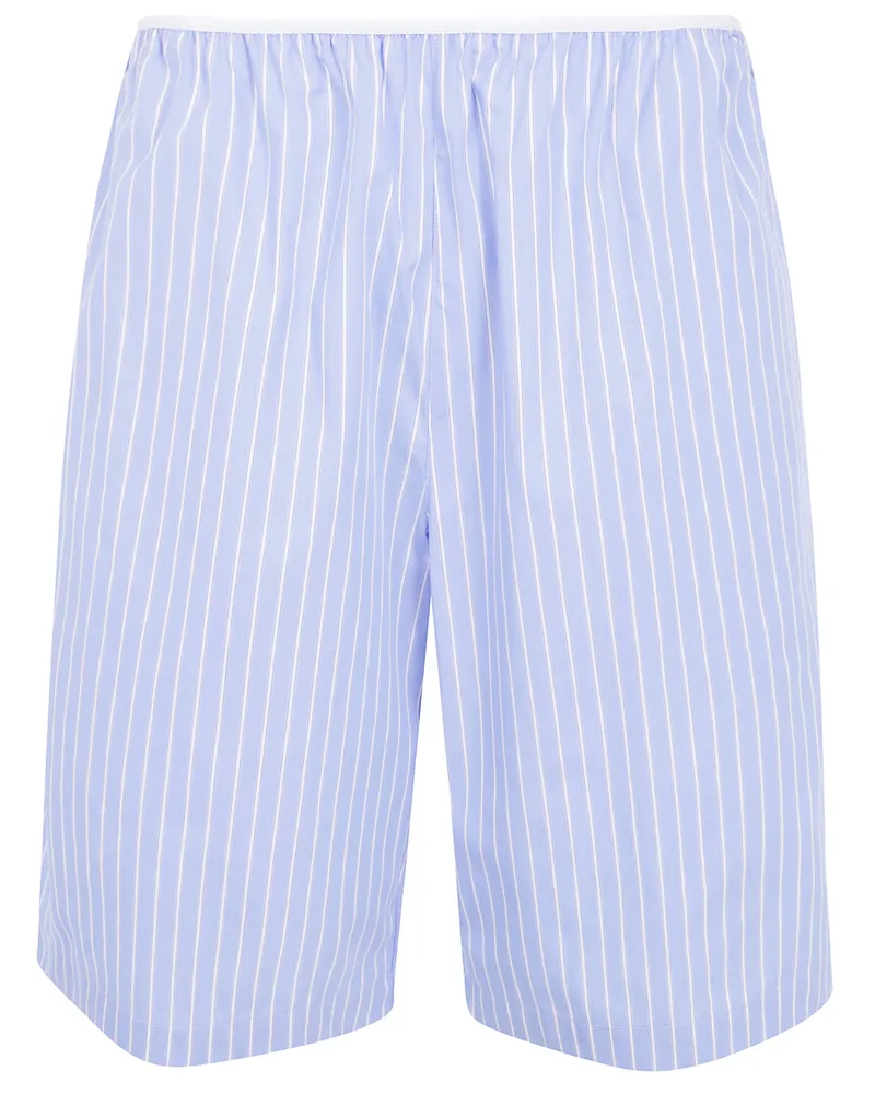 FRANKIE Shop Pants Blue White Stripe "Elyn Blue