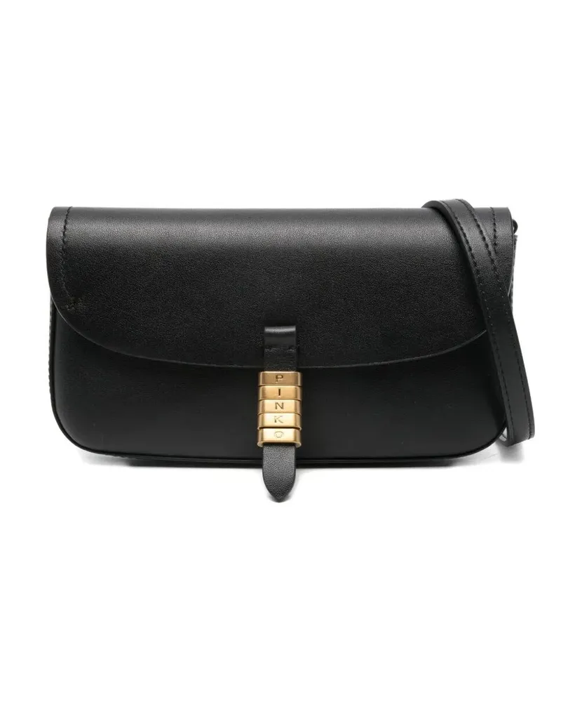 Pinko Saddle Flat" Bag Black