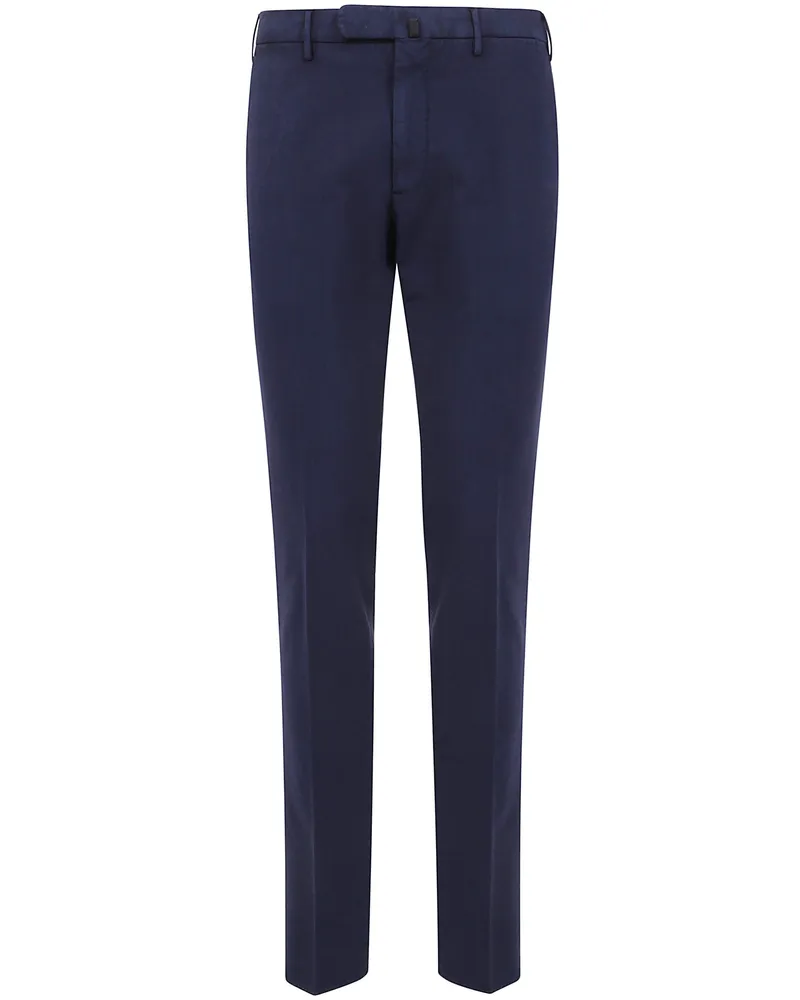 Incotex Regular Chino Trousers "Classic Regular Chino Blue