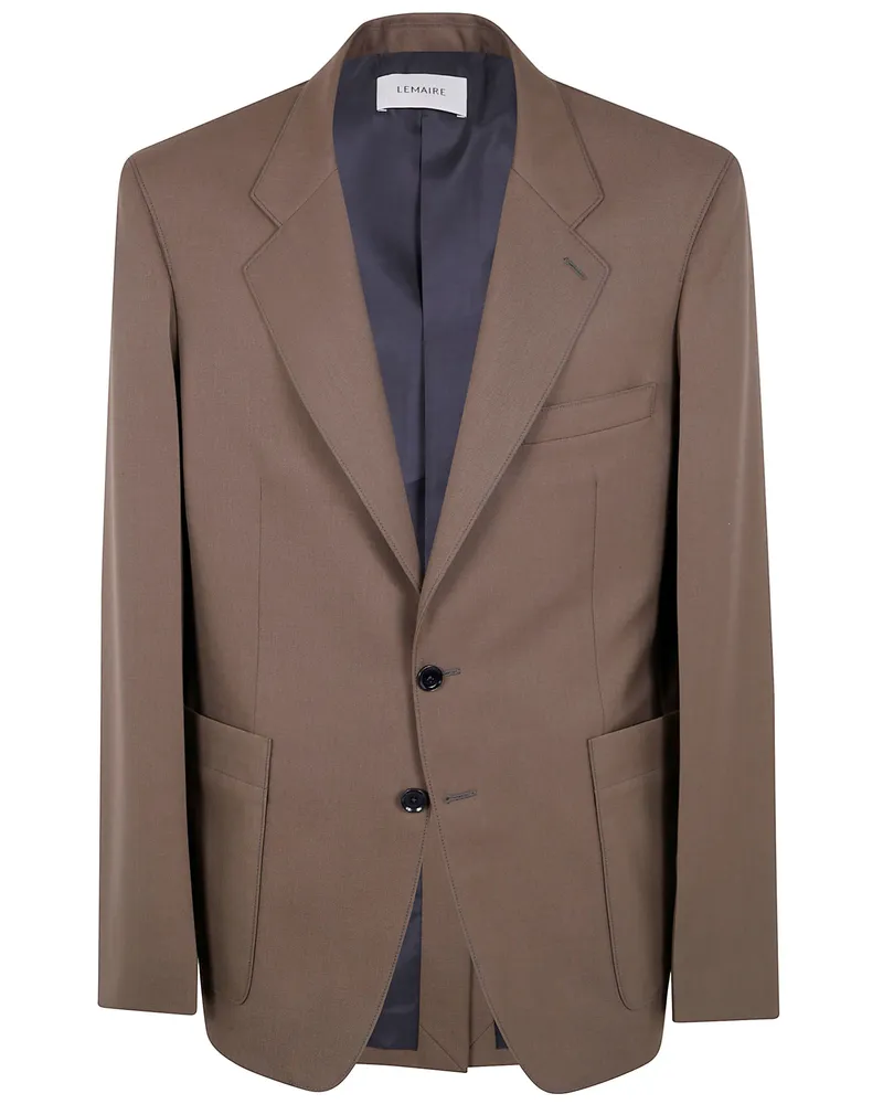 Christophe Lemaire Tailored Sb Jacket Beige