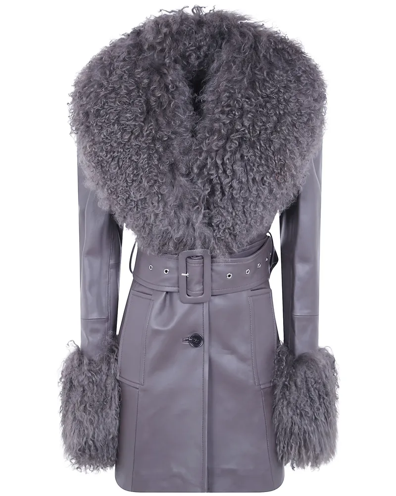 STAND Leather Jacket "Mimmi Brown