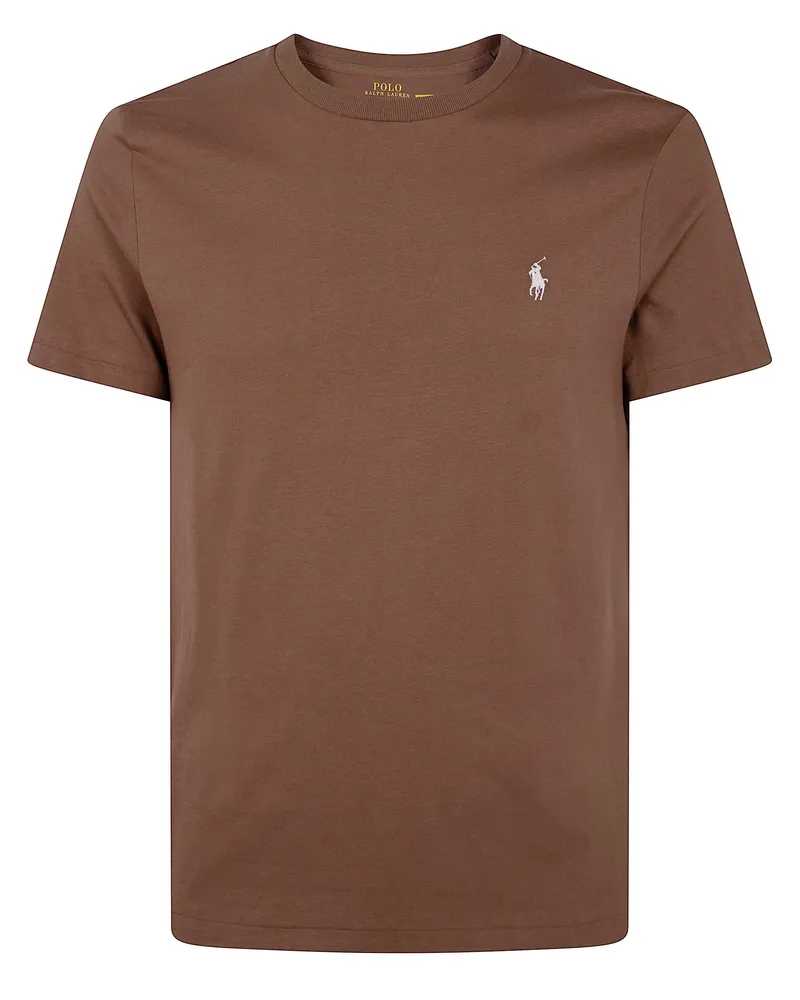 Ralph Lauren Short Sleeves Classic T-Shirt Brown