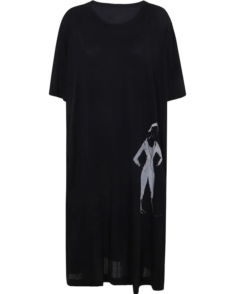 Yohji Yamamoto R-Dessin F T By Yohji Yamamoto Black