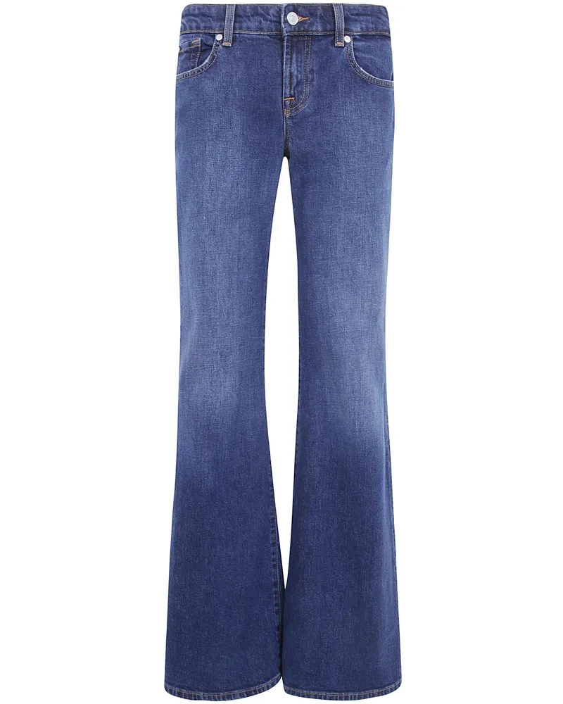 7 for all mankind Jeans Flared Low Waist "Low Flare Blue