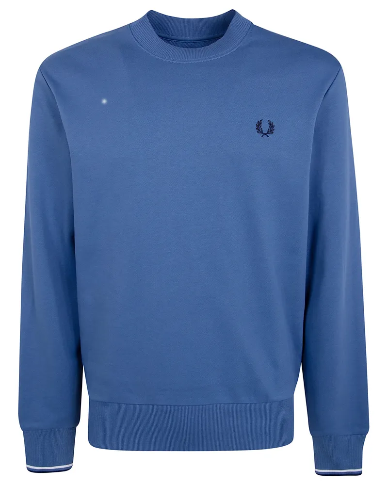 Fred Perry Fred Perry" Crew Neck Sweatshirt Blue