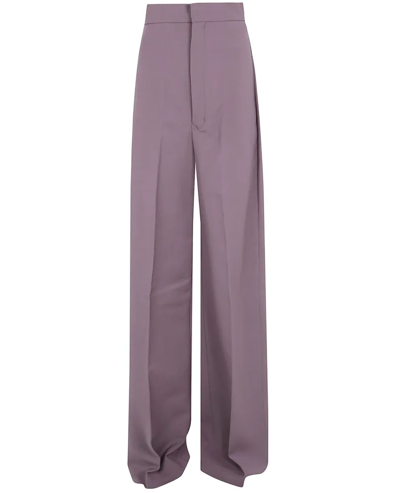 Rick Owens Trousers Wool Pink "Dirt Cooper Pink