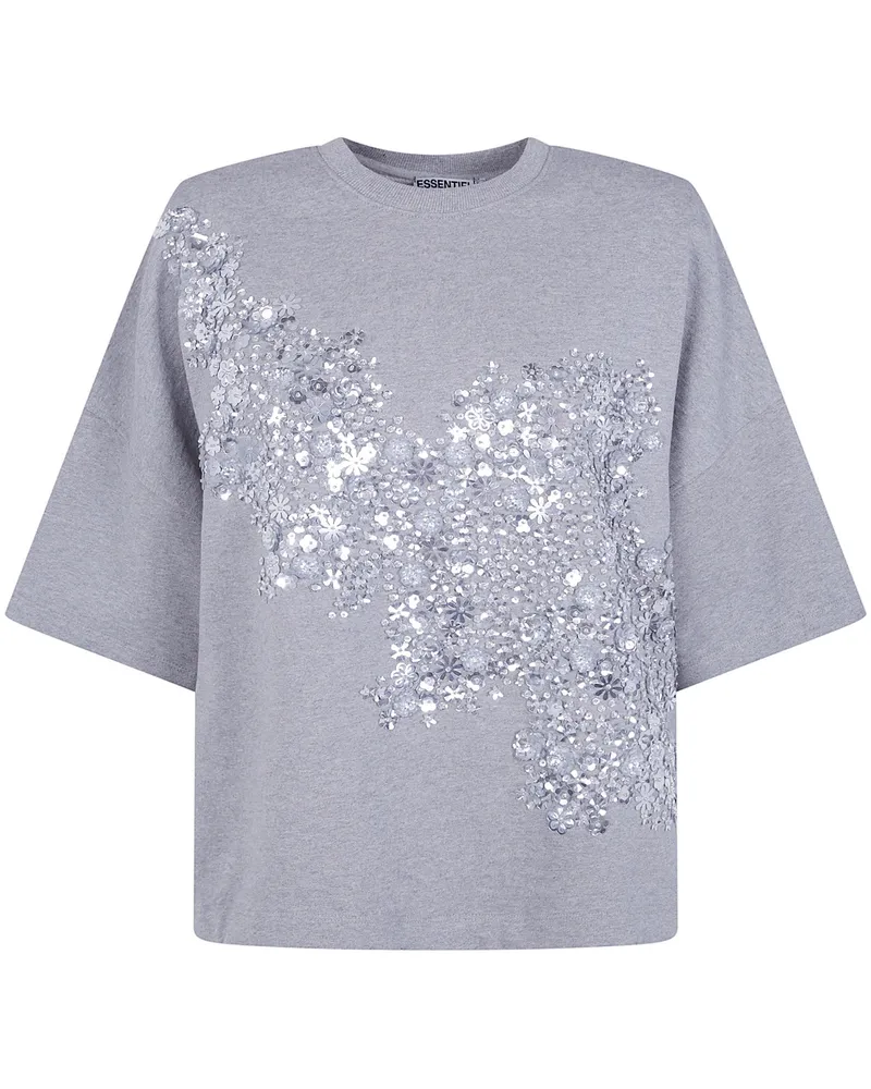 Essentiel Sweater Short Sleeve "Kalani Gray