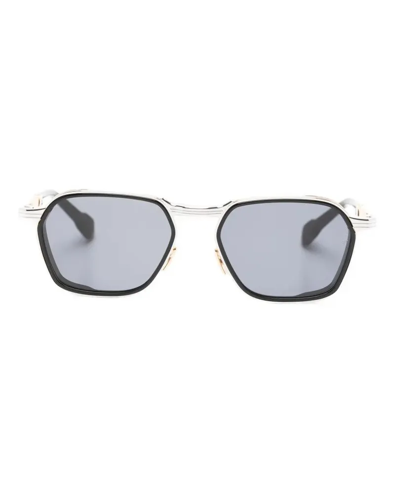 Jacques Marie Mage Beckett Sunglasses Metallic