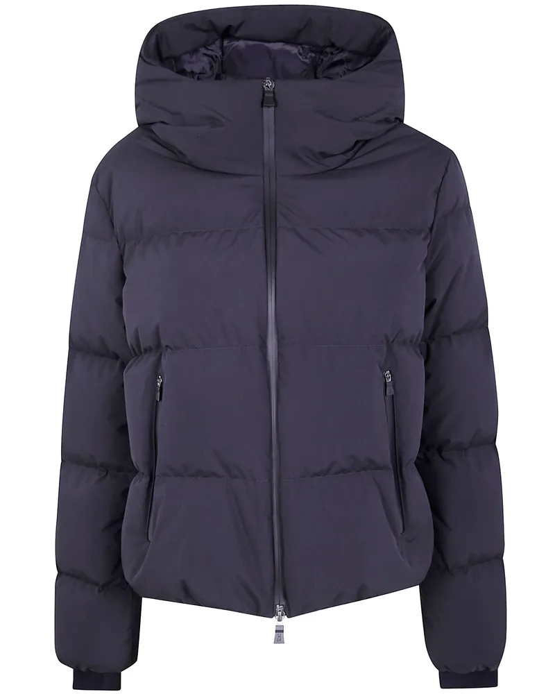 Herno 2Layers" Short Jacket Black