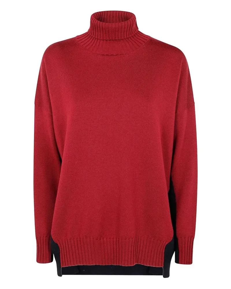 Pier Antonio Gaspari Bicolor Pullover Brown