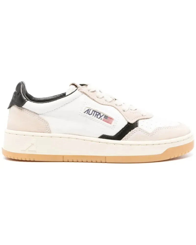 AUTRY Medalist Low Leather Sneakers White
