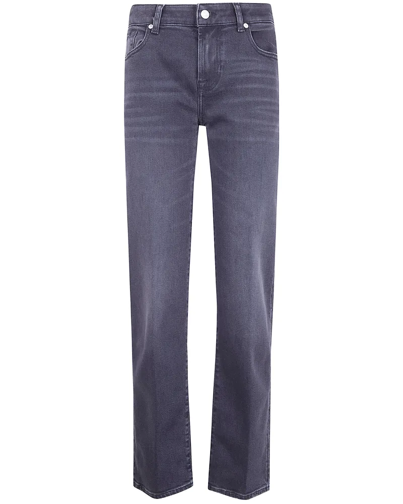 7 for all mankind Calie" Straight Bottomline Jeans Gray