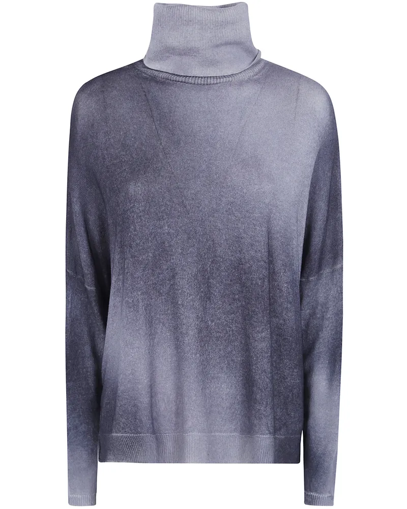 Avant Toi Sweater High Neck Oversize Pullover White