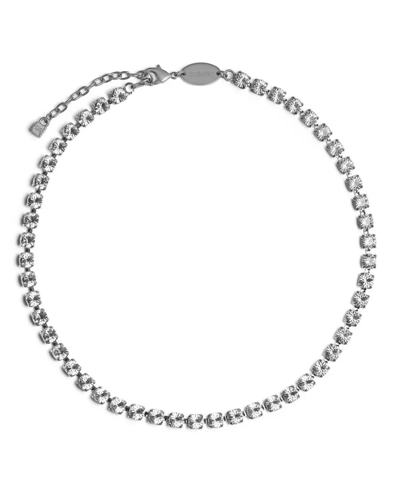 Dsquared2 Necklace Metal Strass Metallic
