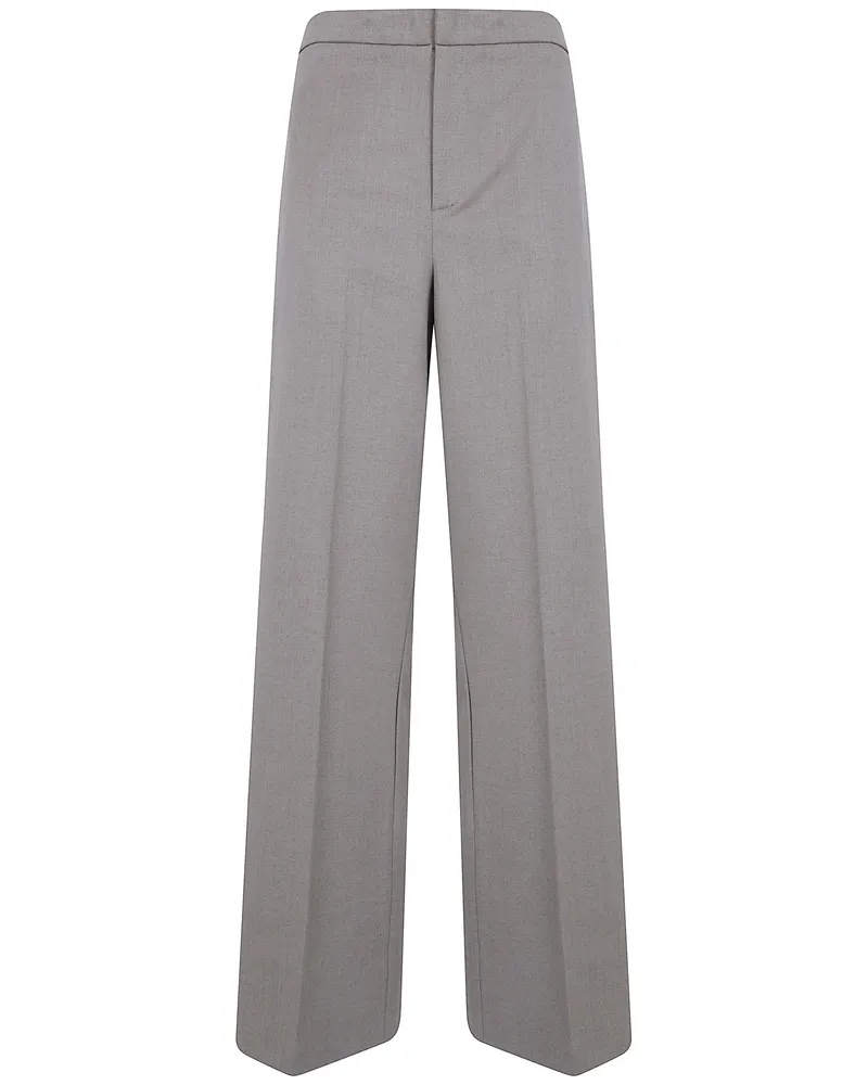 Twin-Set Pants Wide Leg Trousers White