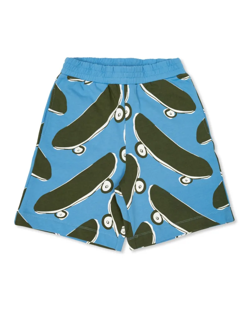 Stella McCartney Kids Bermuda Trousers Blue
