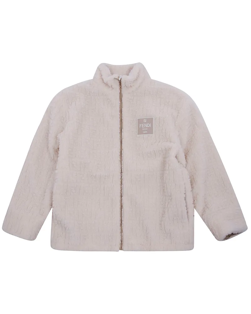 Fendi Jacket Wool Beige