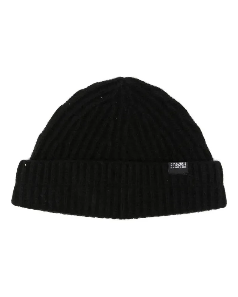 Maison Margiela Accessorio Beanie Black