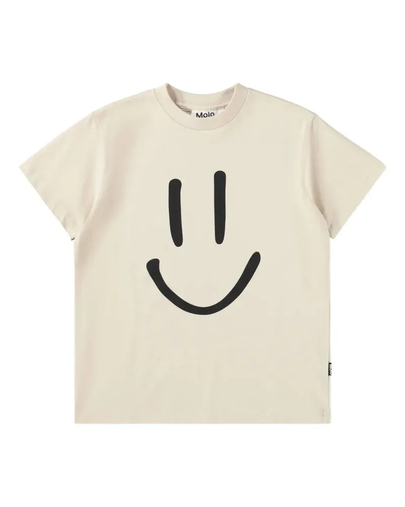 Molo Roxo" Short Sleeves T-Shirt Beige