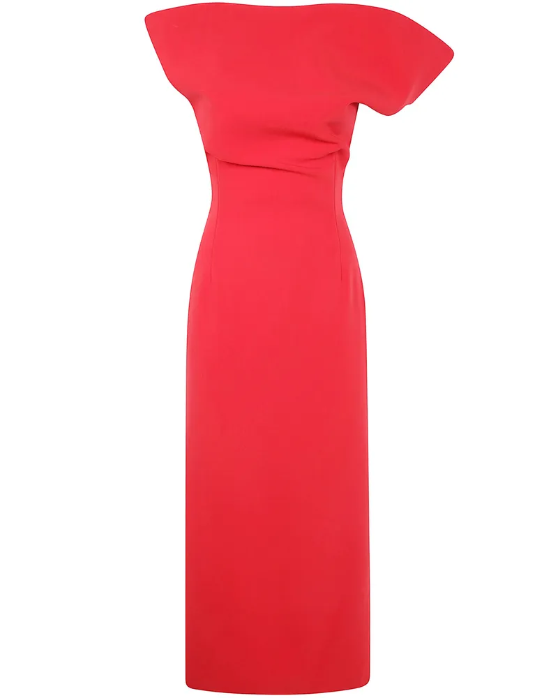 Magda Butrym Sukienka" Midi Dress Red