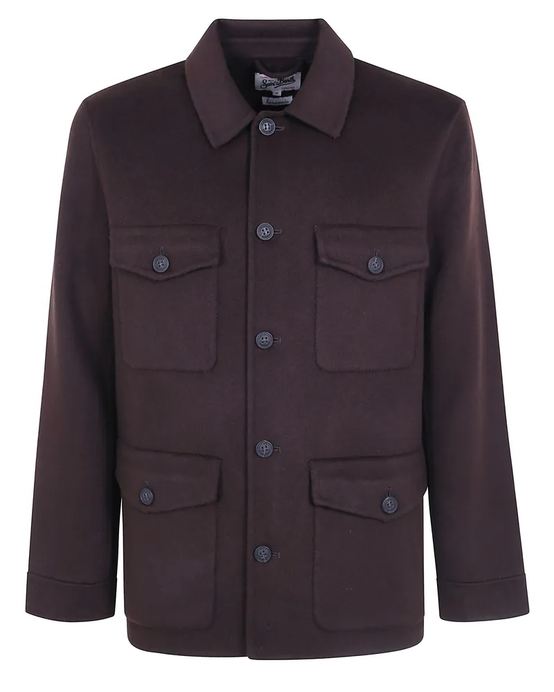 MC2 Saint Barth Wool Sweater "Forrest Brown