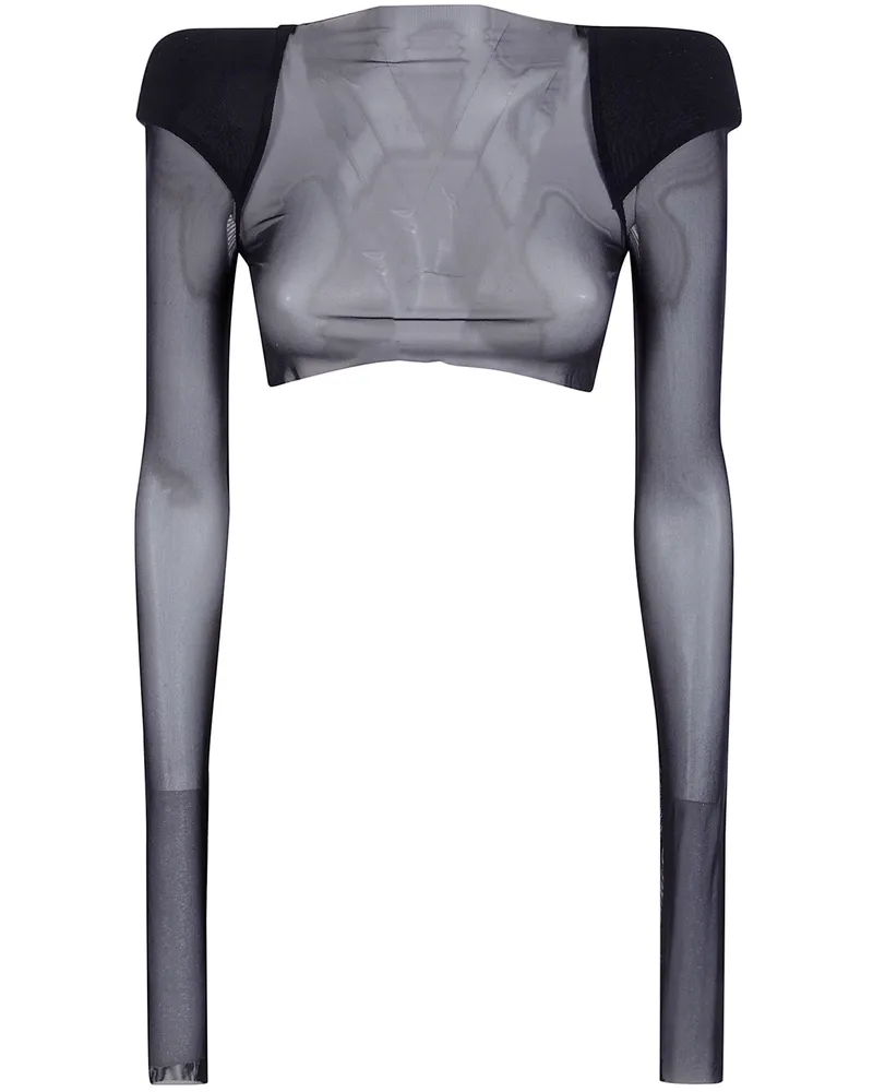 Rick Owens Helm Top" T-Shirt Black