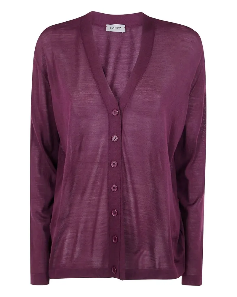 MRZ Basic Cardigan Red