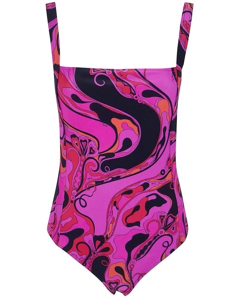 Emilio Pucci Swimwear Lycra "Costume Pink